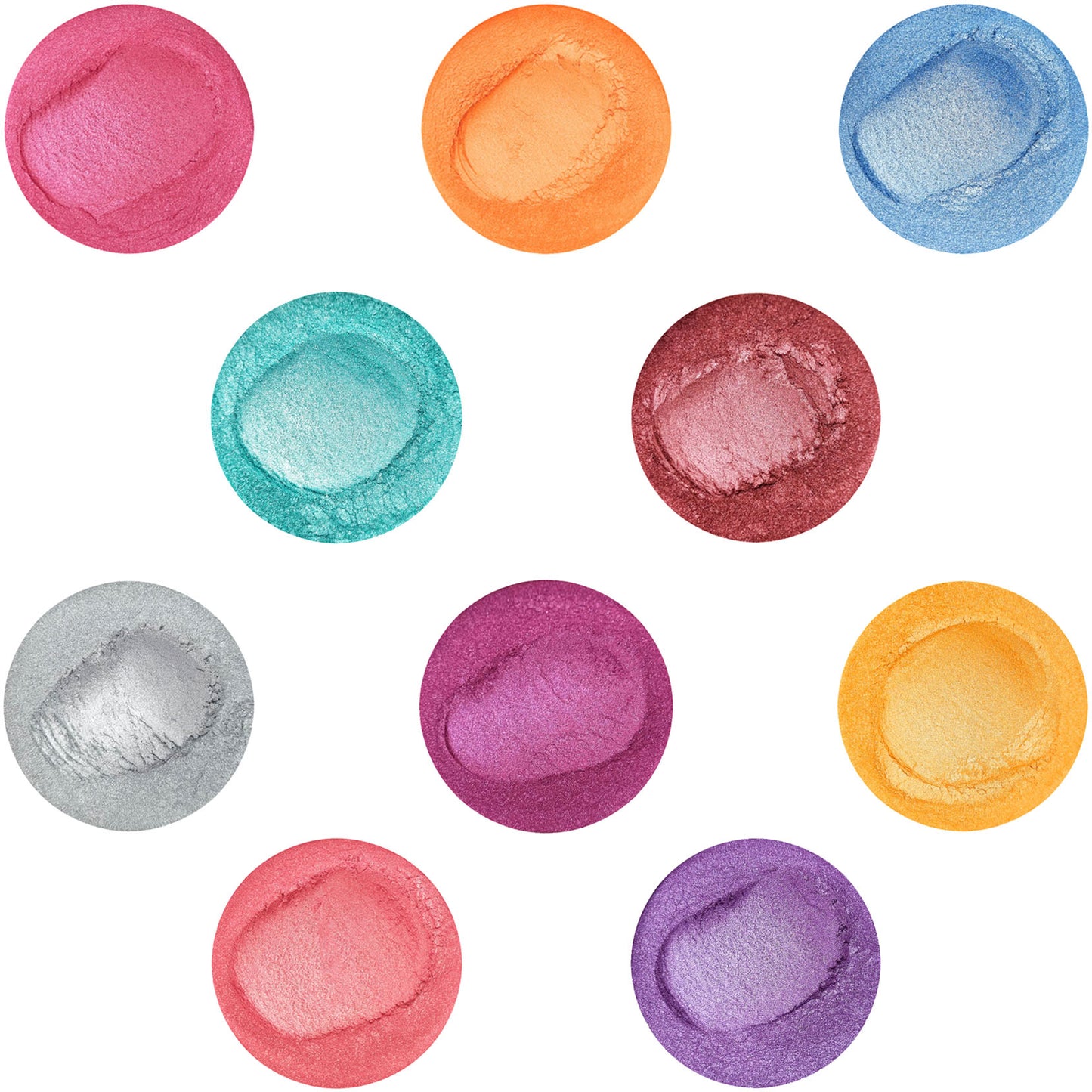 Mica Bundle | 10 Colours | Wax Melts, Bath Bombs | Truly Personal Ltd