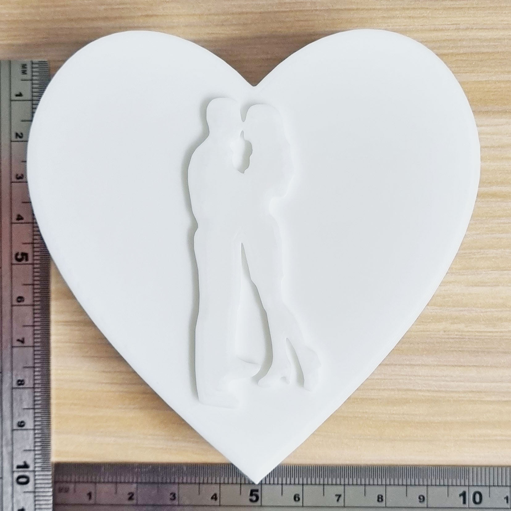 Romance Heart Mould | Truly Personal | Bath Bomb, Soap, Resin, Chocolate, Jelly, Wax Melts Mold