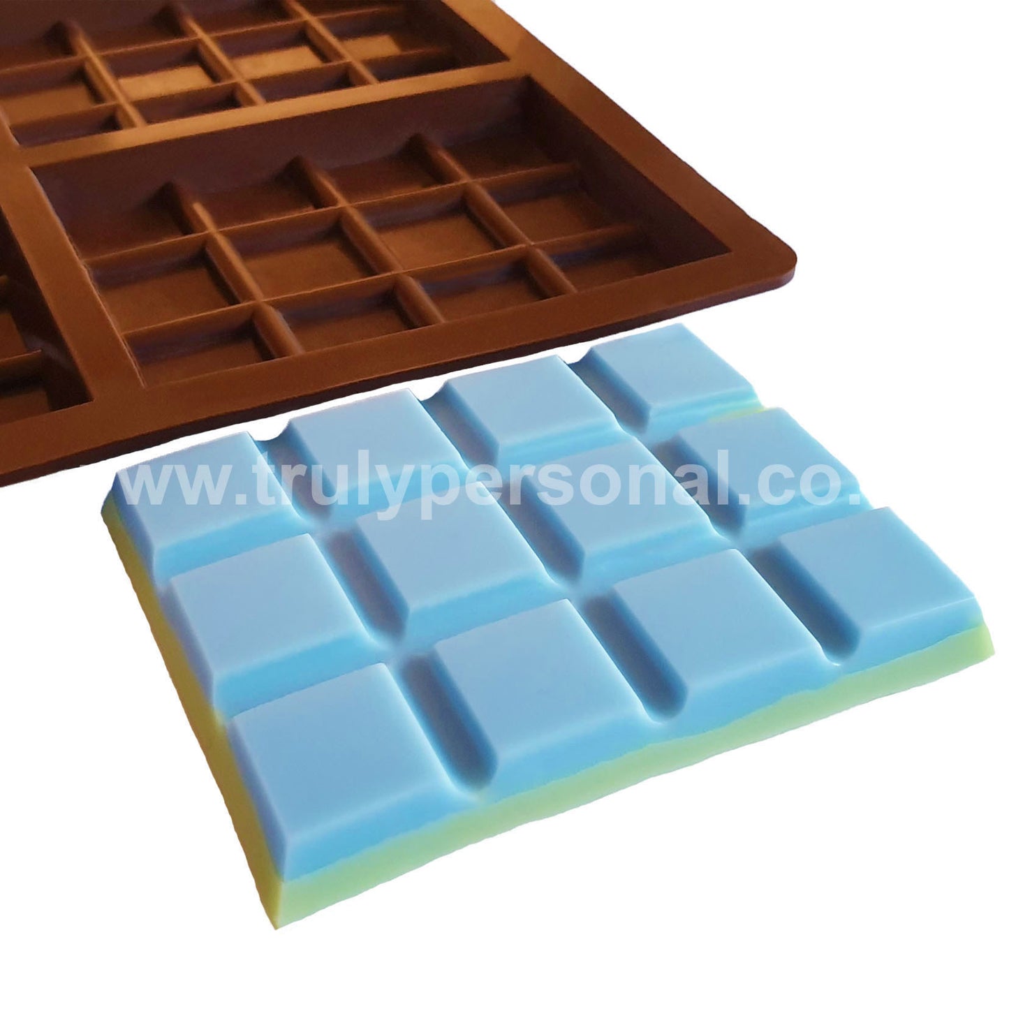 Snap Bar Silicone Mould - 4 x 12 | Wax Melts | Truly Personal Ltd