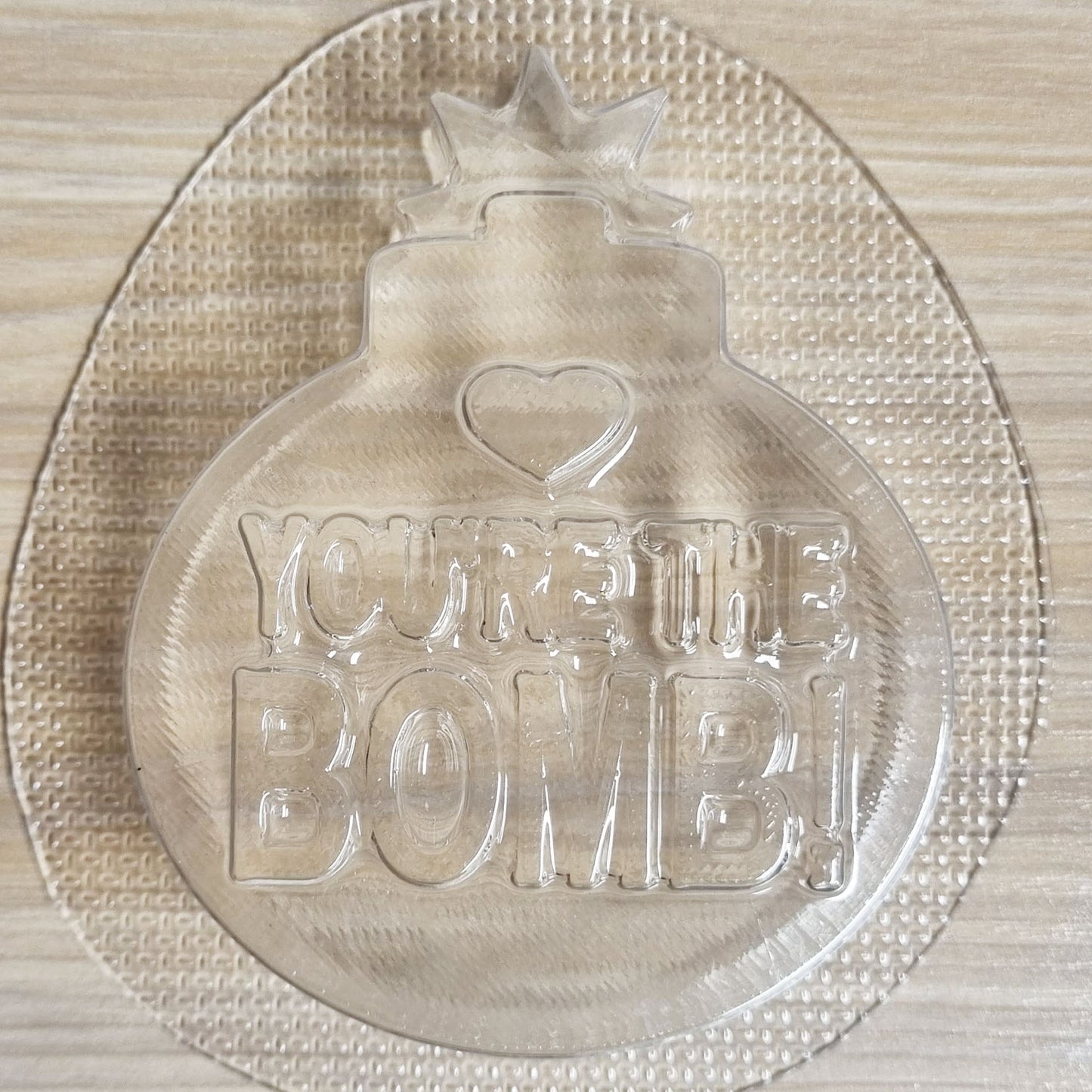 You're the Bomb Mould | Truly Personal | Bath Bomb, Soap, Resin, Chocolate, Jelly, Wax Melts Mold