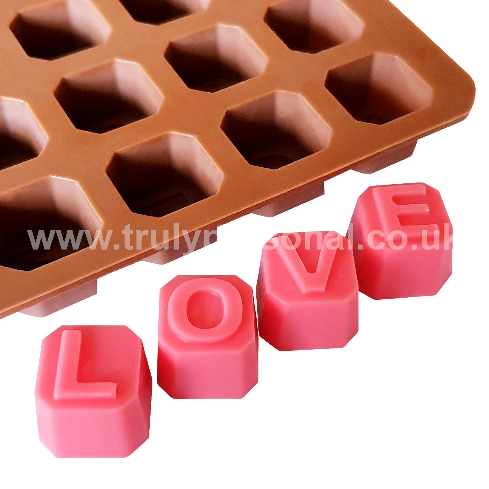 Alphabet Silicone Mould | Wax Melts | Truly Personal Ltd