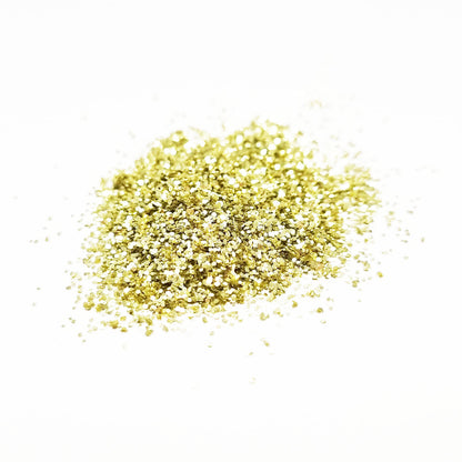 Gold Biodegradable Cosmetic Glitter | Fine | Truly Personal | Wax Melt Bath Bombs Soap