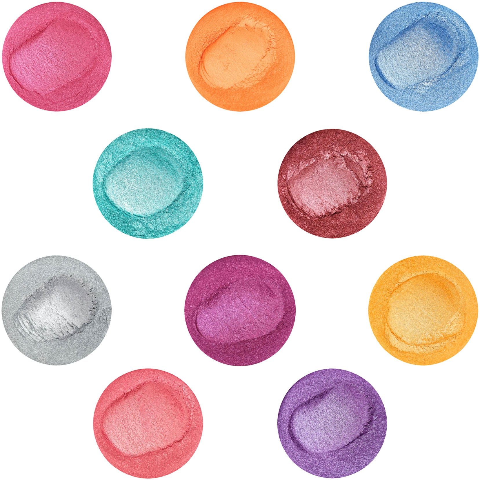 Mica Bundle | 10 Colours | Wax Melts, Bath Bombs | Truly Personal Ltd