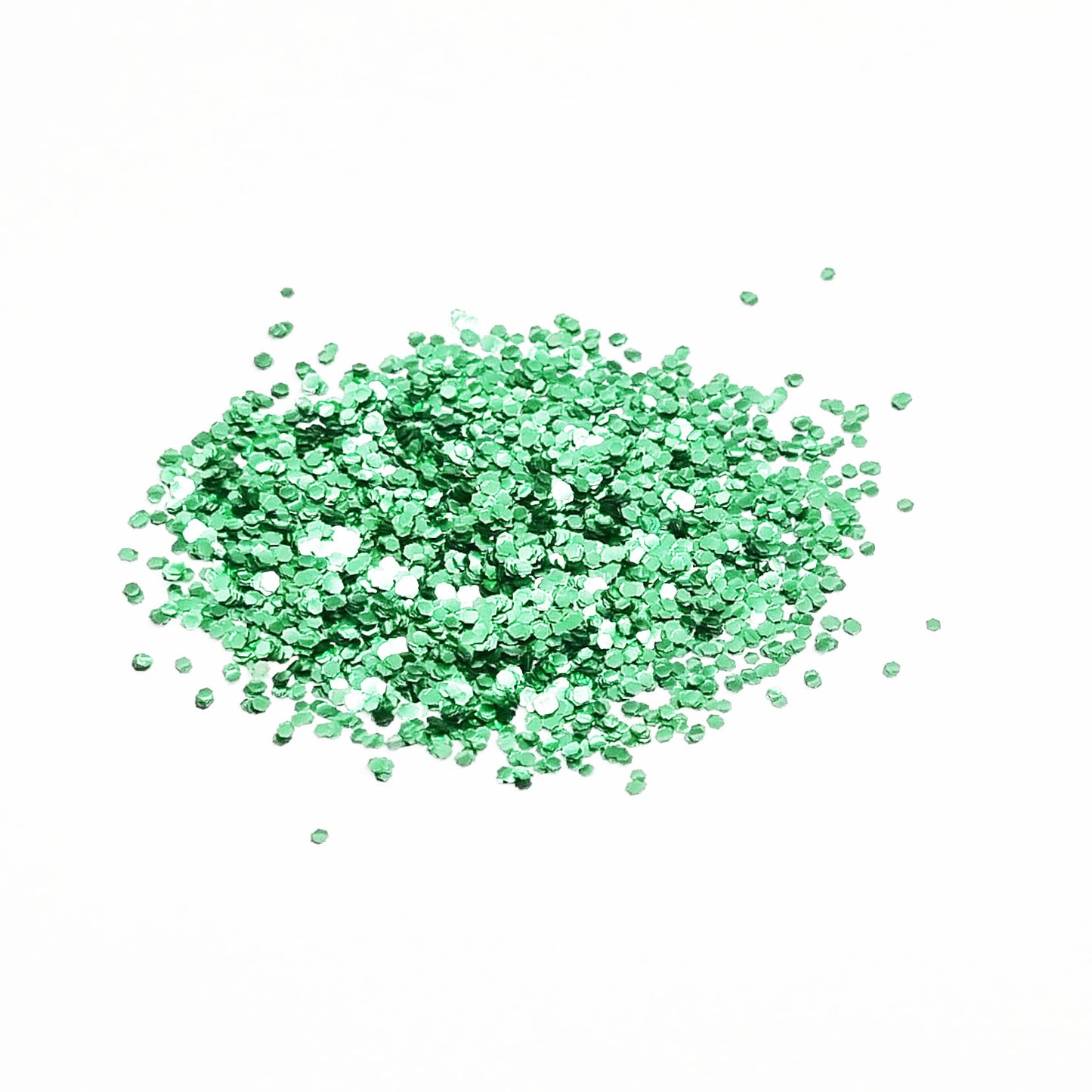 Spring Green Biodegradable Cosmetic Glitter | Medium | Truly Personal | Wax Melt Bath Bombs Soap