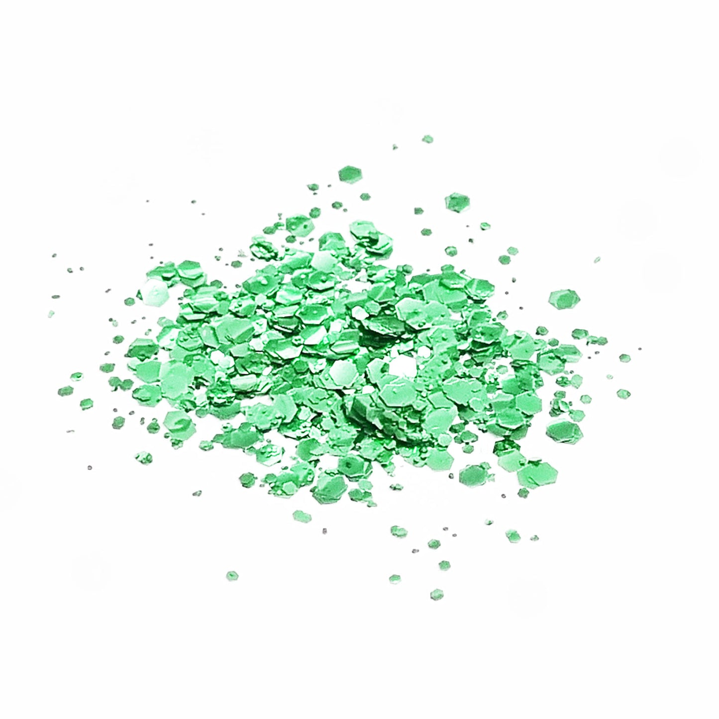 Spring Green Biodegradable Cosmetic Glitter | Mix | Truly Personal | Wax Melt Bath Bombs Soap