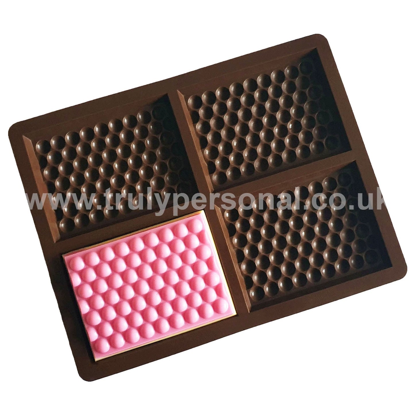 Bubble Bar Silicone Mould - 4 Cell | Wax Melts | Truly Personal Ltd