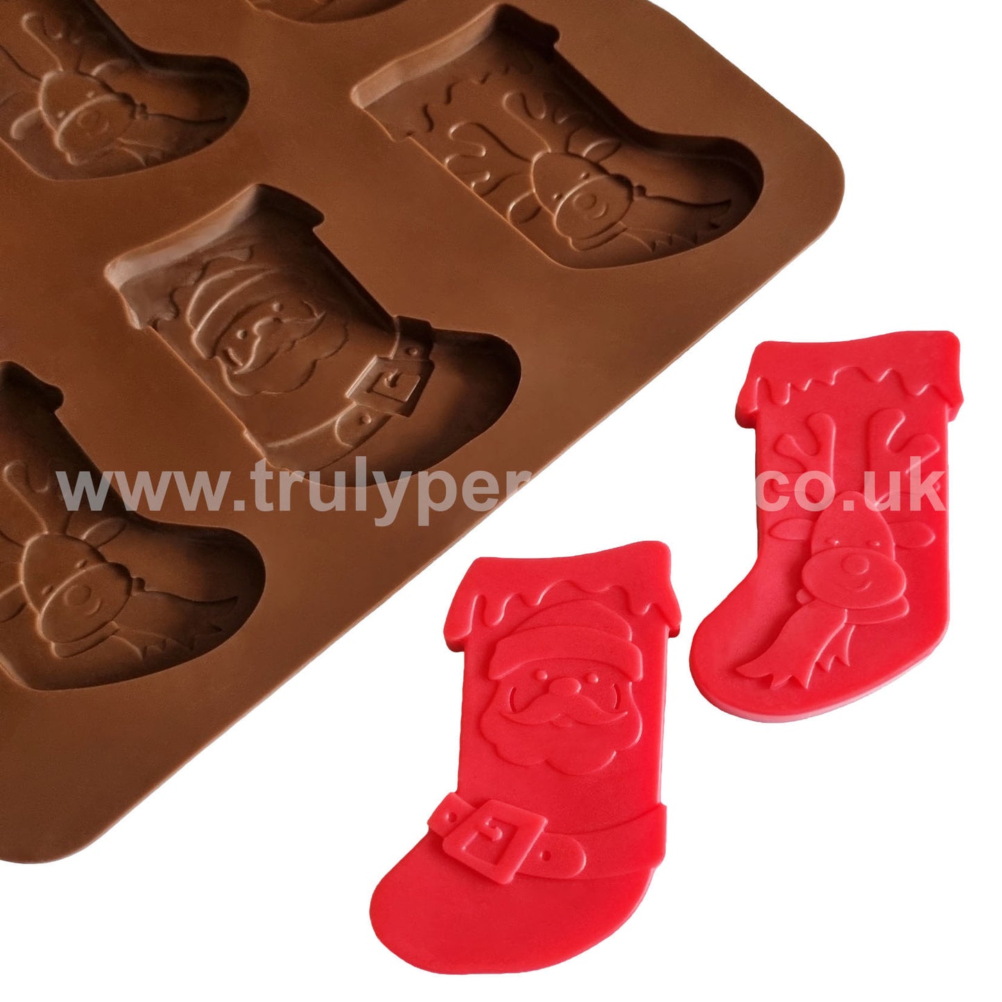 Christmas Stocking Silicone Mould | Wax Melts | Truly Personal Ltd