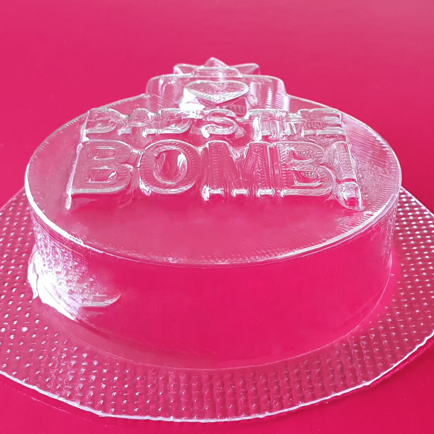 Dads The Bomb Bath Bomb Mould by Truly Personal