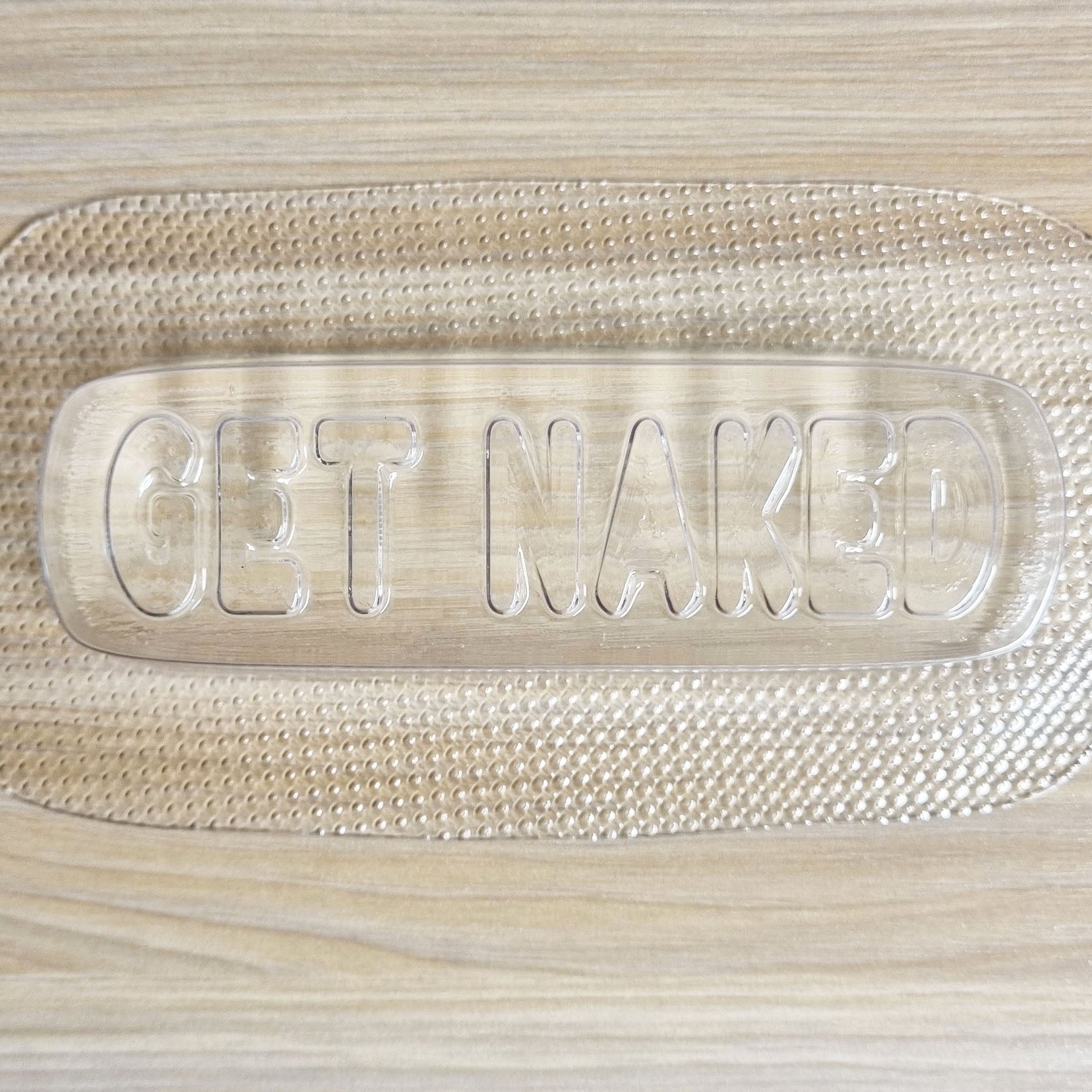 Get Naked Mould | Truly Personal | Bath Bomb, Soap, Resin, Chocolate, Jelly, Wax Melts Mold