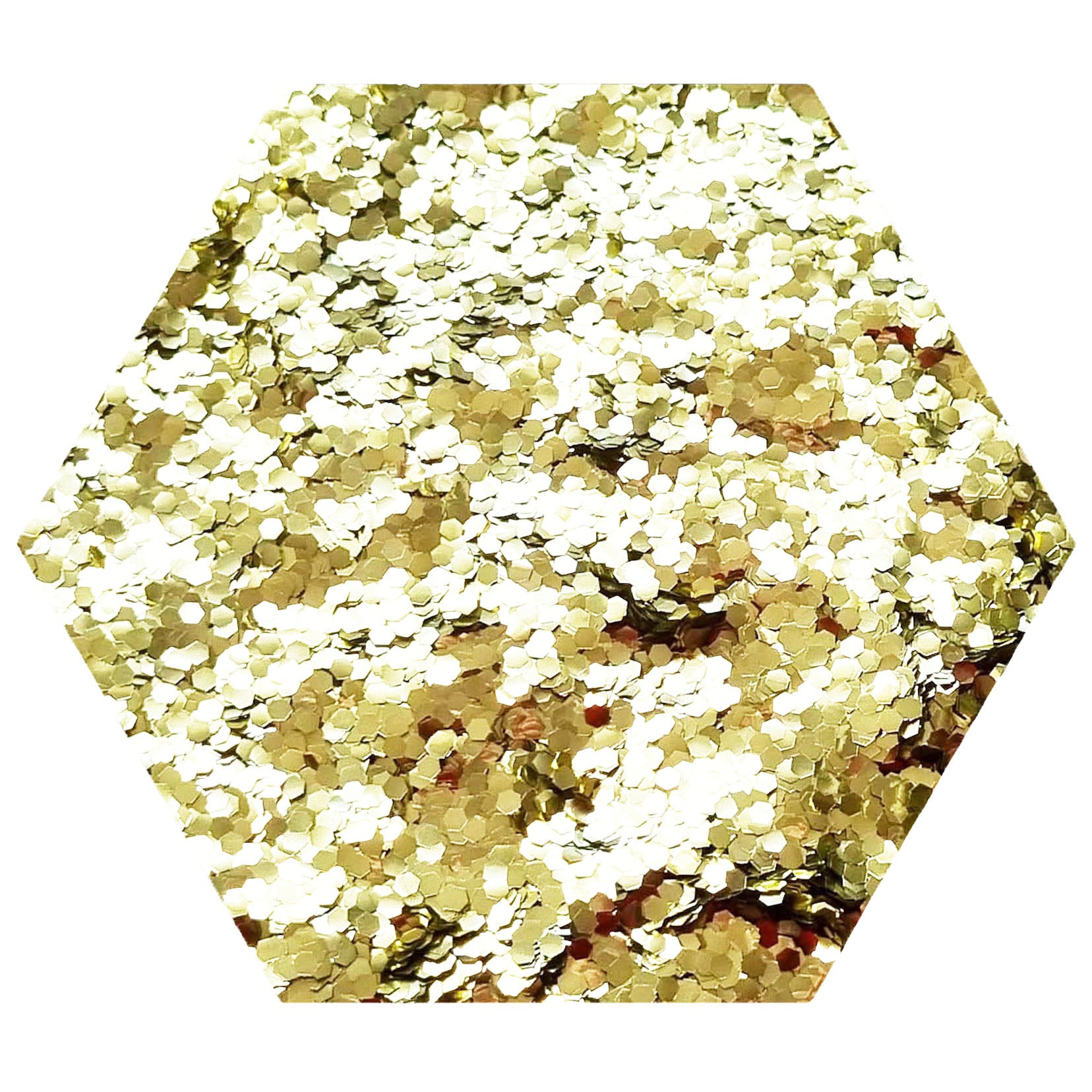 Gold Biodegradable Cosmetic Glitter | Chunky | Truly Personal | Wax Melt Bath Bombs Soap