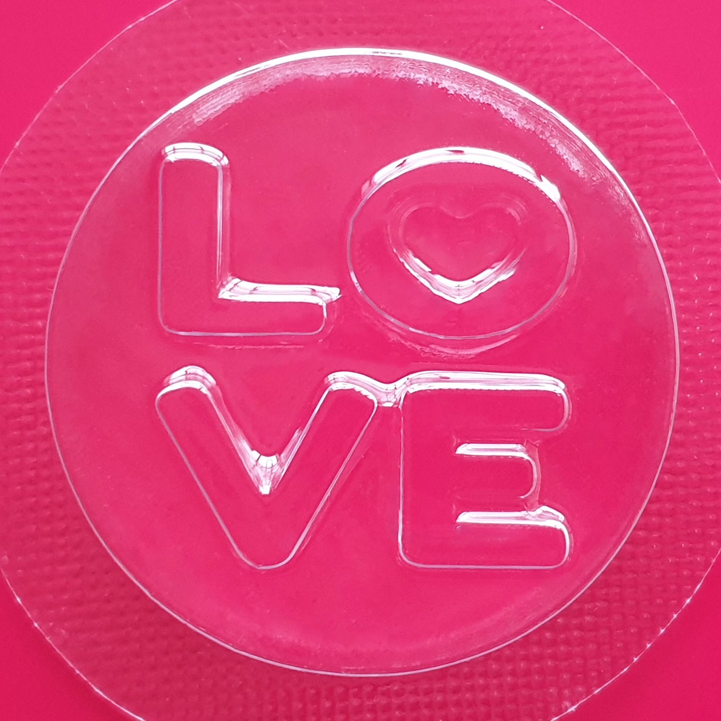 Love Disc Bath Bomb Mould by Truly Personal