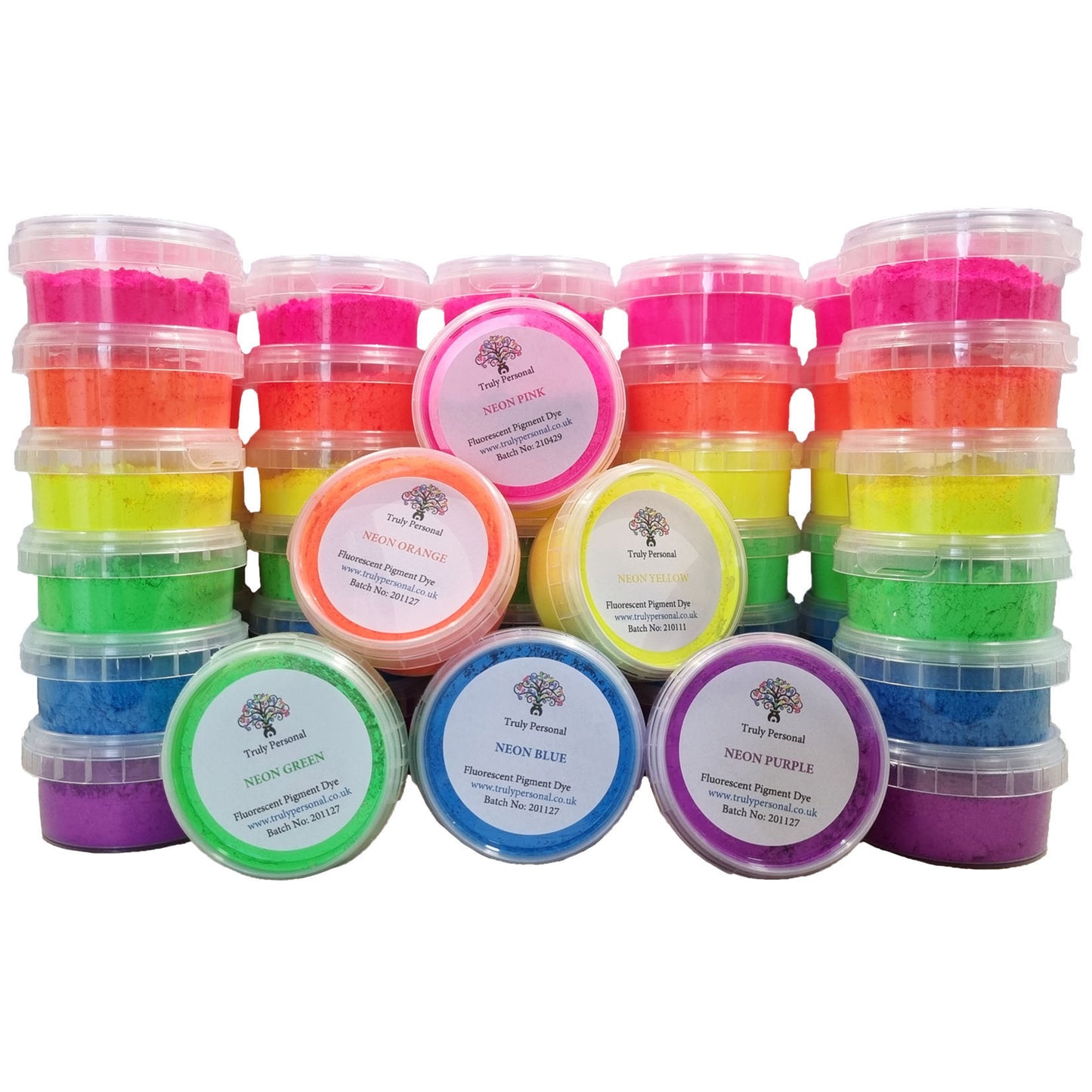 Neon Rose | Fluorescent Pigment Dye | Candles, Wax Melt, Cosmetics, Bath Bombs, Shower Gel | Truly Personal