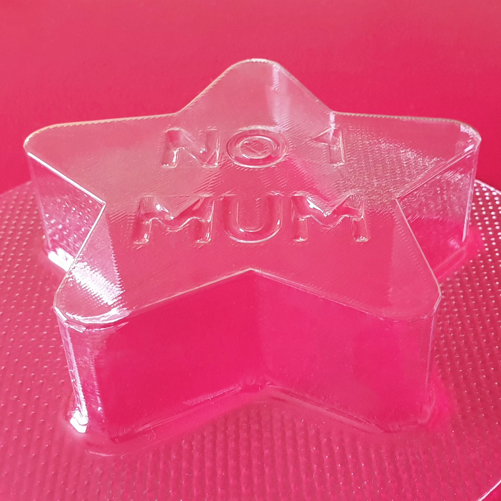 No1 Mum Star Mould | Truly Personal | Bath Bomb, Soap, Resin, Chocolate, Jelly, Wax Melts Mold