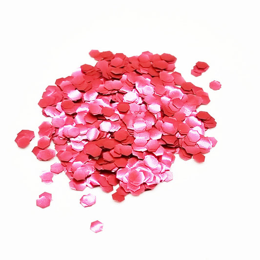Red Biodegradable Cosmetic Glitter | Chunky | Truly Personal | Wax Melt Bath Bombs Soap