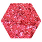 Red Biodegradable Cosmetic Glitter | Mix | Truly Personal | Wax Melt Bath Bombs Soap