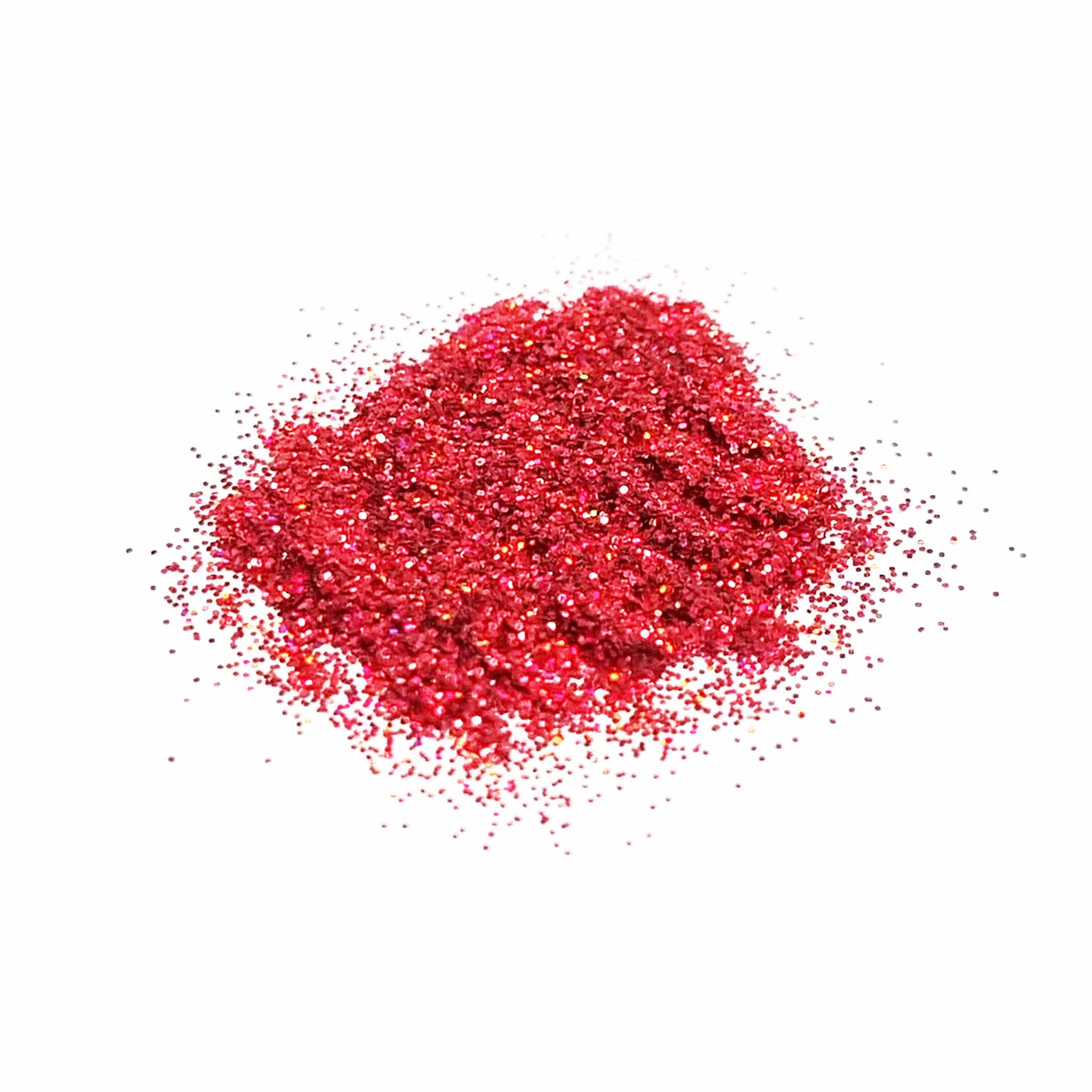 Red Holographic Glitter | Fine | Candles, Wax Melt, Cosmetics, Bath Bombs, Shower Gel | Truly Personal Ltd