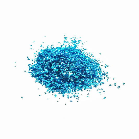Sky Blue Biodegradable Cosmetic Glitter | Fine | Truly Personal | Wax Melt Bath Bombs Soap