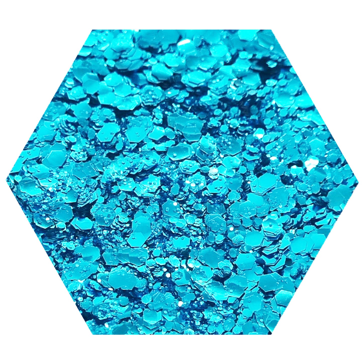 Sky Blue Biodegradable Cosmetic Glitter | Mix | Truly Personal | Wax Melt Bath Bombs Soap