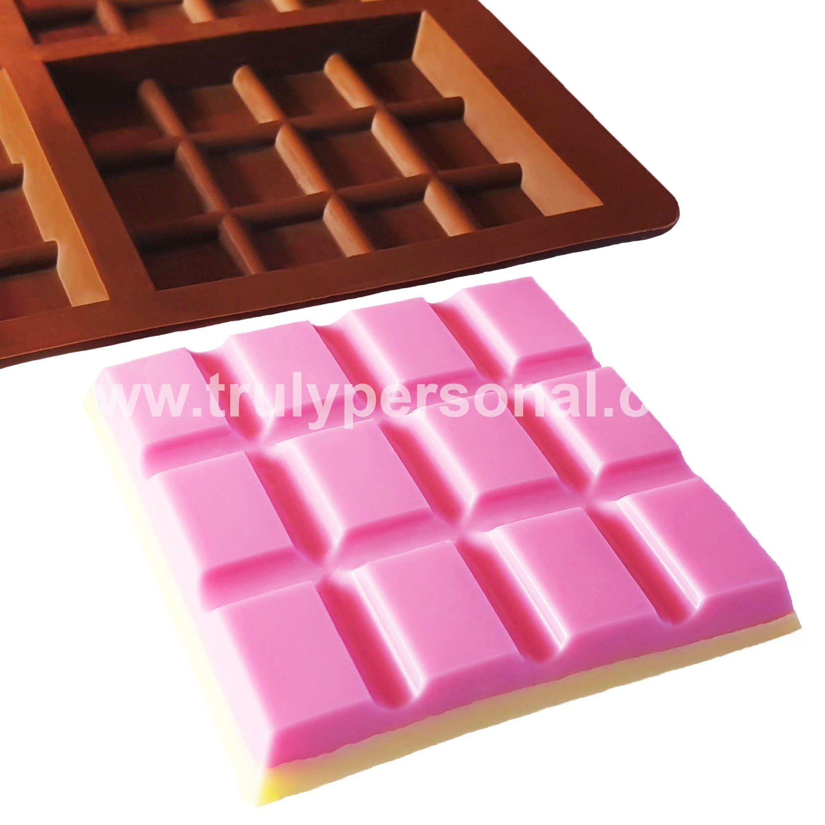 Snap Bar Silicone Mould - 6 x 12 | Wax Melts | Truly Personal Ltd