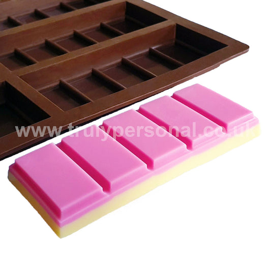 Snap Bar Silicone Mould - 6 x 5 | Wax Melts | Truly Personal Ltd