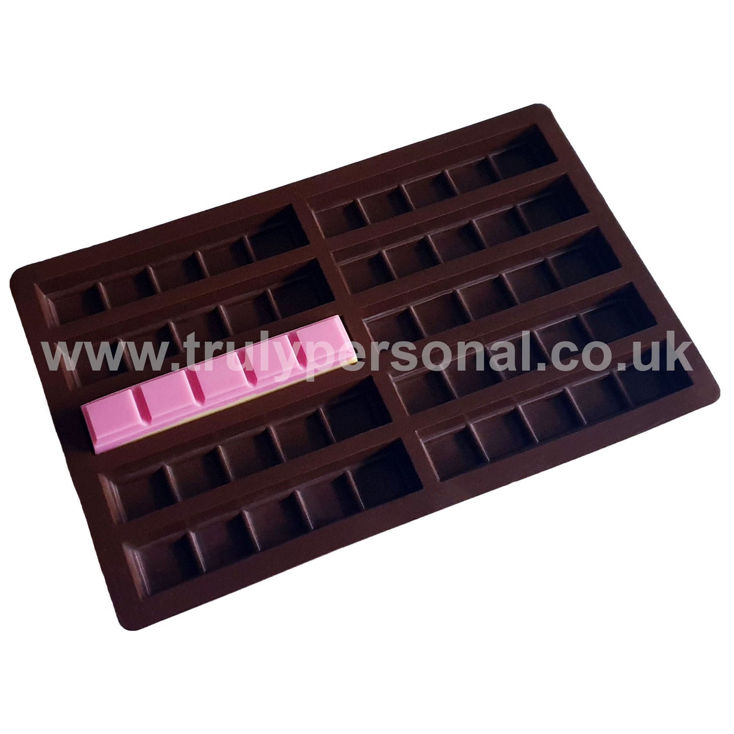 Snap Bar Silicone Mould - 10 x 5 | Wax Melts | Truly Personal Ltd
