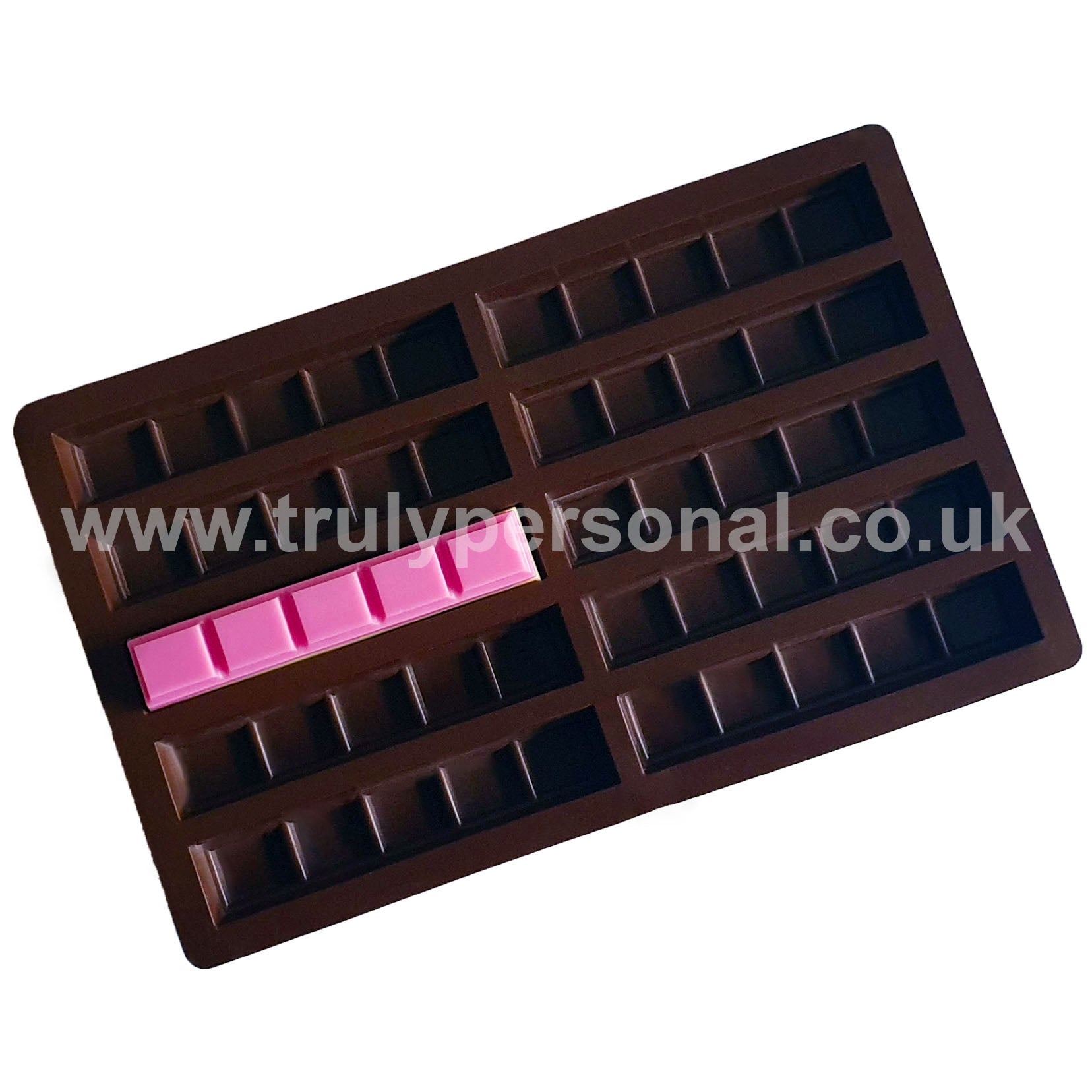 Snap Bar Silicone Mould - 10 x 5 | Wax Melts | Truly Personal Ltd