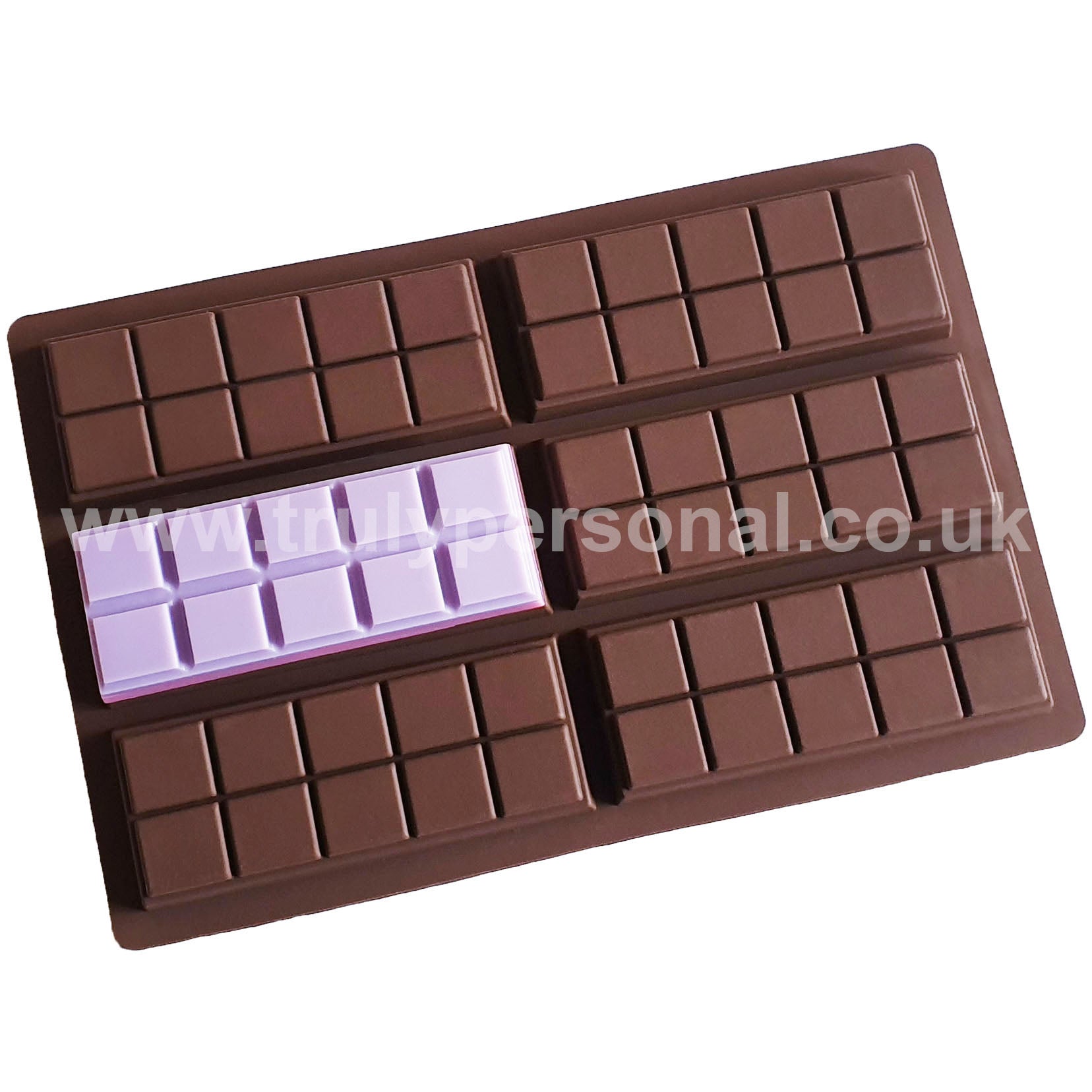 Snap Bar Silicone Mould - 6 x 10 | Wax Melts | Truly Personal Ltd