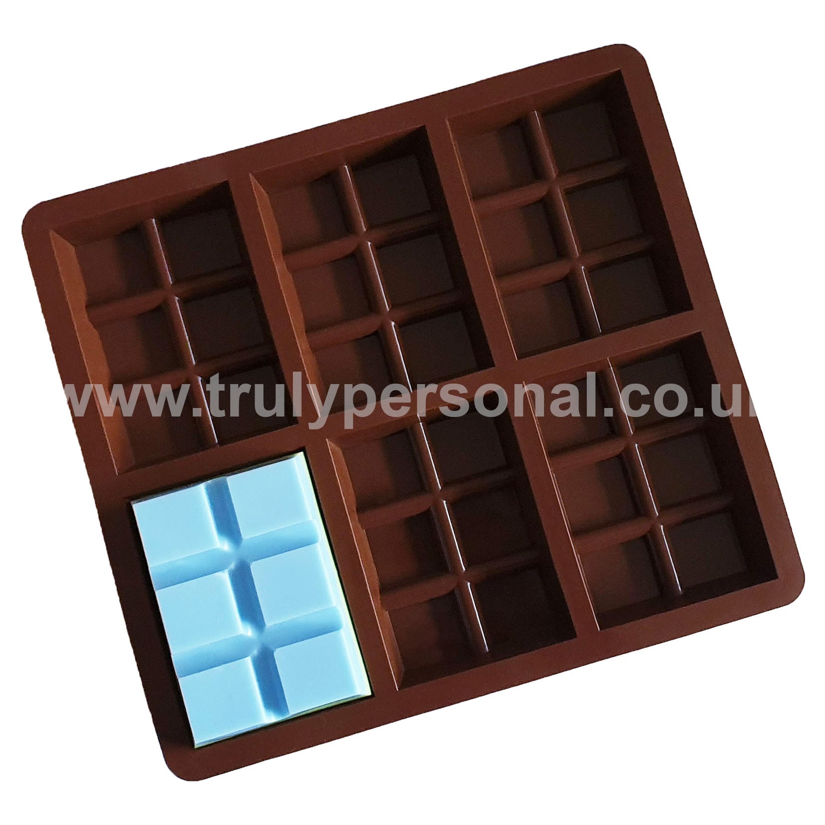Snap Bar Silicone Mould - 6 x 6 | Wax Melts | Truly Personal Ltd