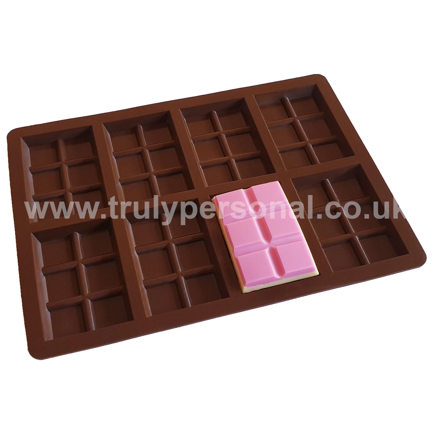 Snap Bar Silicone Mould - 8 x 6 | Wax Melts | Truly Personal Ltd
