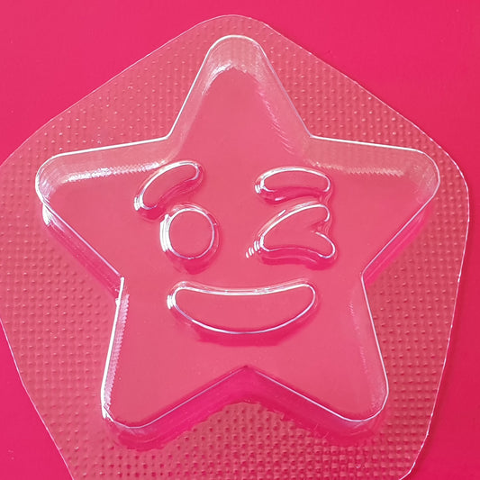 Winking Star Bath Bomb Mould by Truly Personal